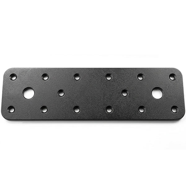 MINUTEX Piastra Giunzione Diritta MM180X40X2,5 Acciaio Grafite - MINUTEX